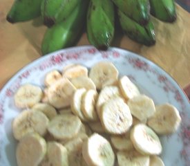 Homemade Sweet Banana Chips