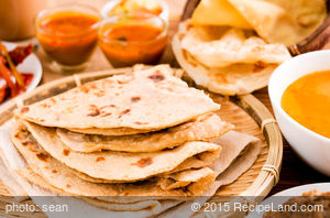 Whole Wheat Indian Chapatis