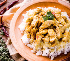 Yogurt-Curry Chicken