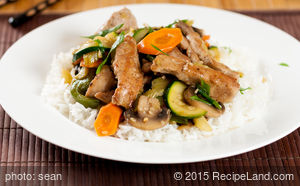 Vegetable Pork Stir-Fry