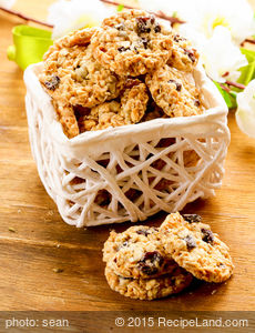 Oatmeal Raisin Drop Cookies recipe