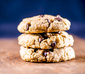 Honey Oatmeal Chocolate Chip Cookies