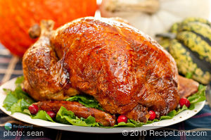 Canadian Maple Roast Turkey & Gravy