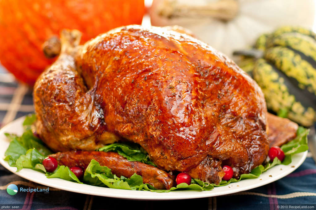 Canadian Maple Roast Turkey & Gravy recipe