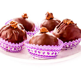 Brandied Chocolate Truffles