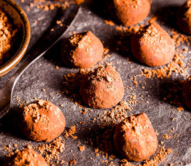 Milk Chocolate and Orange Truffles