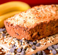 Dad's Banana Nut Chocolate Chip Bread