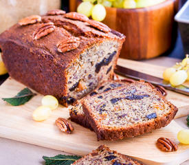 Banana Orange Raisin Bread