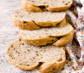 Pecan Whole Wheat Rye Bread