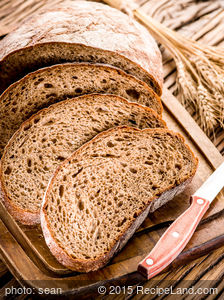 Crusty Honey Whole Wheat Bread