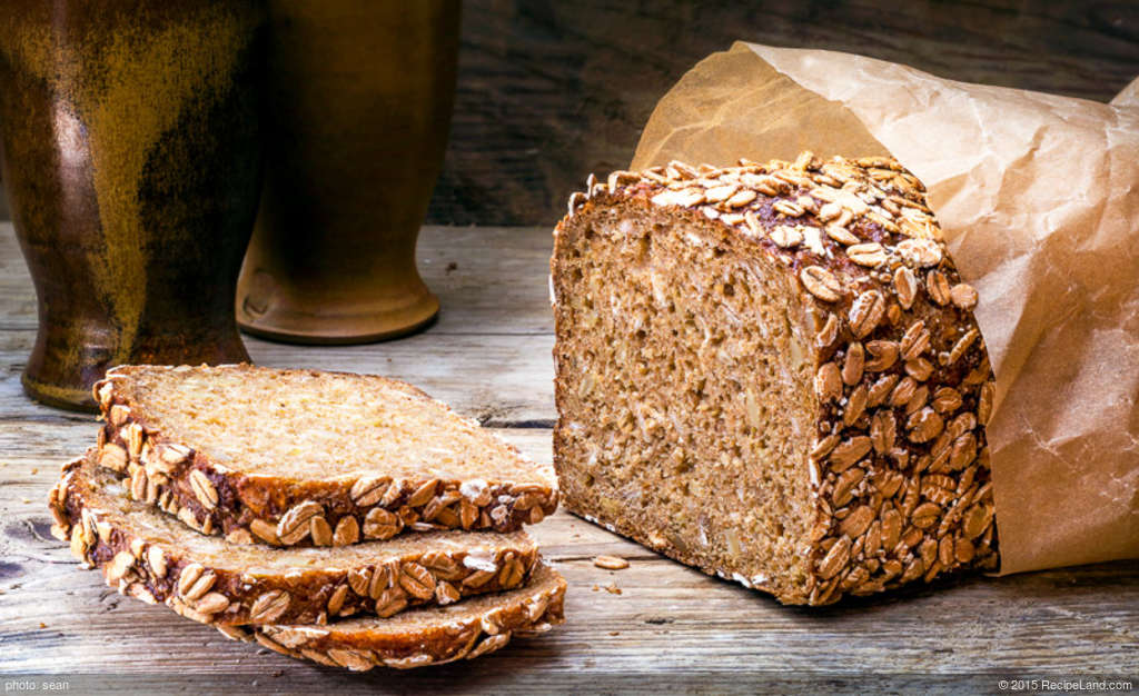 Dak's Whole Grain Oat Bread recipe