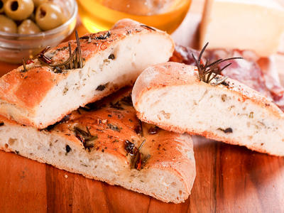 Italian Onion Flat Bread (Focaccia)