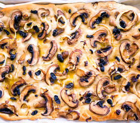 Mushroom Focaccia