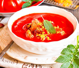 Chilly Tomato Bisque Soup