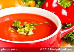 Roasted Carrot and Red Pepper Soup