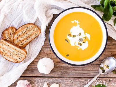 Vegan Creamy Pumpkin Soup