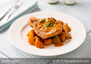Hungarian-Style Pork Chops and Potatoes