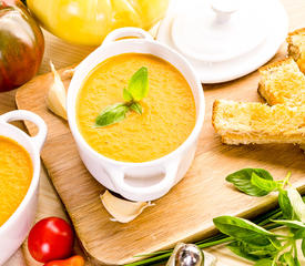 Cheddar Tomato Soup