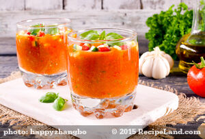 Chilled Sonoma Tomato Vegetable Soup
