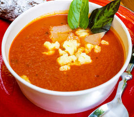 Margaret's Garlicky Gazpacho