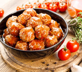 Crockpot Sweet and Spicy Meatballs