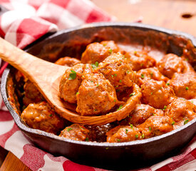 Easy Parmesan Meatballs