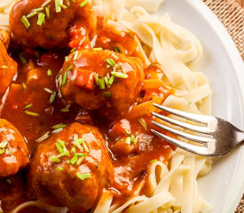 Beef and Sausage Meatballs