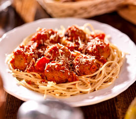 Italian Meatballs and Spaghetti