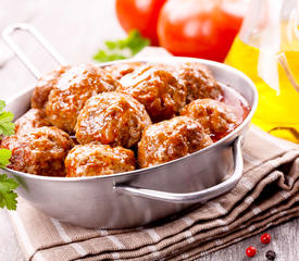 Meatballs and a Sauce