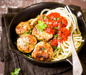 Chicken Cacciatore Meatballs