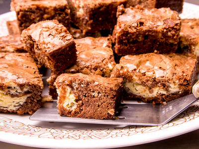 Chocolate Cream Cheese Brownies