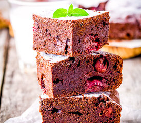 Super Moist Cherry Brownies