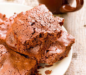 Double Chocolate Fudgy Brownies