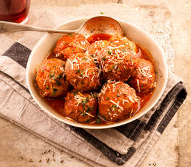 Papoutsakia with Meatballs