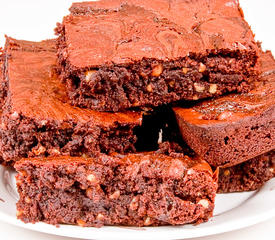 Chocolate Syrup Nut Brownies