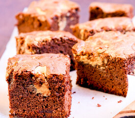 Best Peanut Butter Chip Brownies