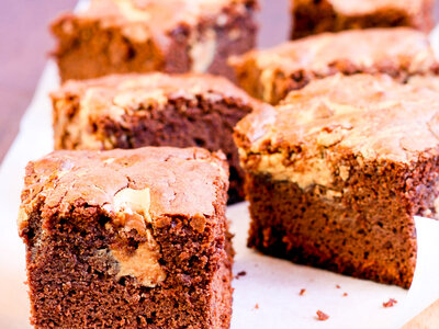 Best Peanut Butter Chip Brownies