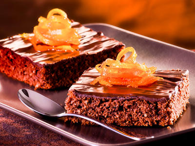 Fudge-Topped Brownies