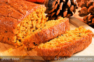 Cate's Pumpkin Nut Bread