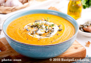 Harvest Time Pumpkin Soup recipe