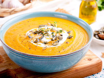 Harvest Time Pumpkin Soup