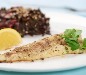 Lemon Baked Sole-Diabetic