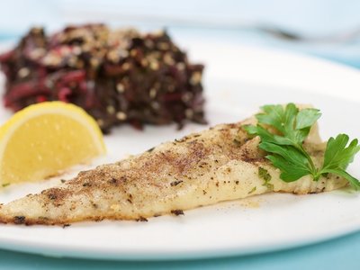 Lemon Baked Sole-Diabetic