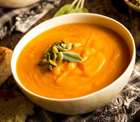 Martha's Pumpkin and White Bean Soup