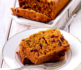 Best Cranberry Pumpkin Bread