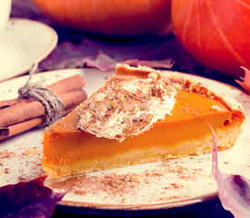 Cool and Creamy Pumpkin Pie