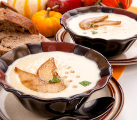 Creamy Roasted Parsnip Soup 