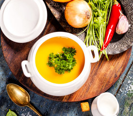 Carrot and Acorn Squash Soup