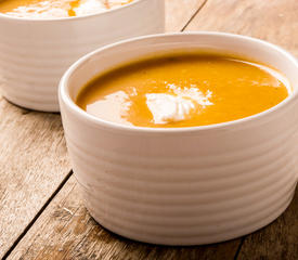 Autumn Squash and Apple Soup