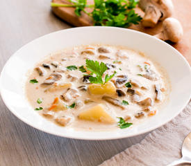 Mom's Potato-Mushroom Soup